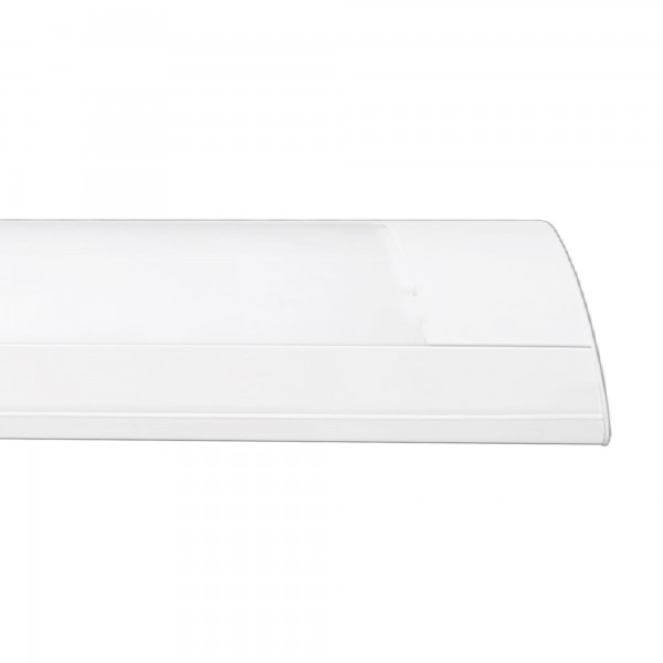 Pantalla blanca ip20 p/2tub.led  9w.60c