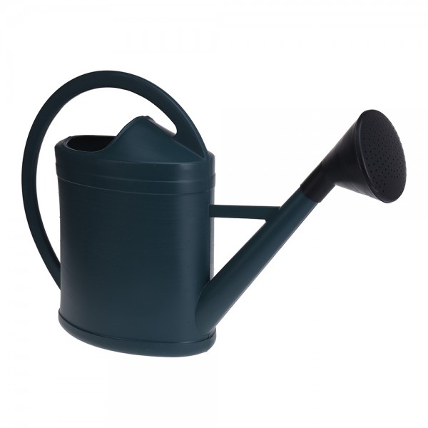 Regadera de polipropileno, con cabeza de spray, color negro, 10 l (pack 3 unidades)