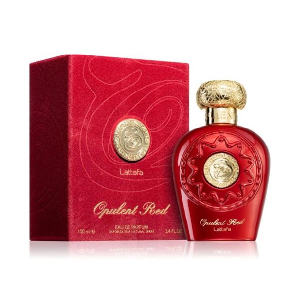 Lattafa opulent red eau de parfum 100ml vaporizador
