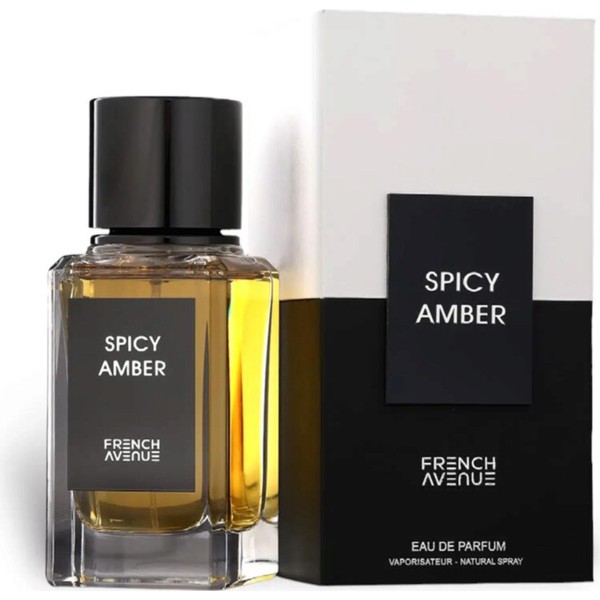 French avenue spicy amber eau de parfum 100ml