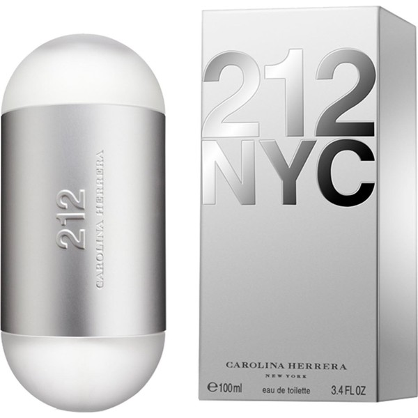 Carolina herrera 212 eau de toilette 100un vaporizador